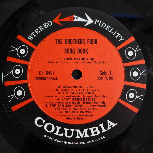 The Brothers Four : The Brothers Four Song Book (LP, Album, Gat)