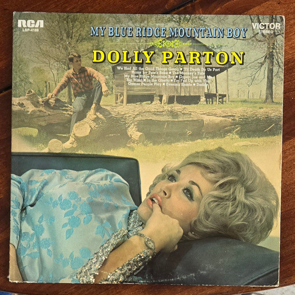 Dolly Parton : My Blue Ridge Mountain Boy (LP, Album, Hol)