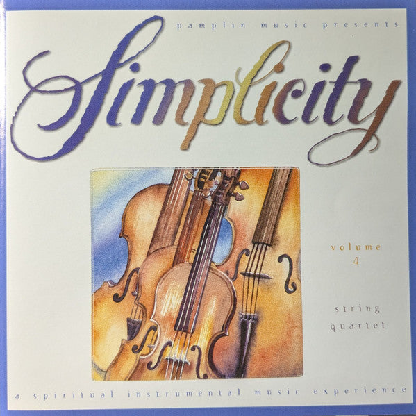 Various : Simplicity Instrumental Series Volume 4 (CD)