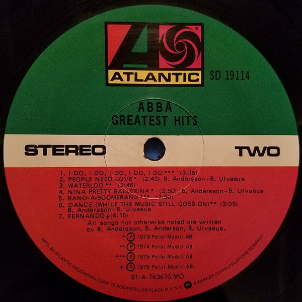 ABBA : Greatest Hits (LP, Comp, RE, MO )