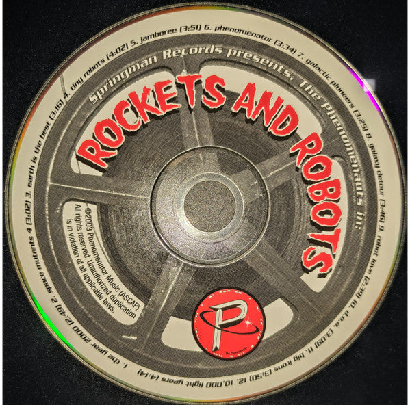 The Phenomenauts : Rockets And Robots (CD)