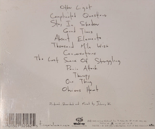 Finger Eleven : Finger Eleven (CD, Album)