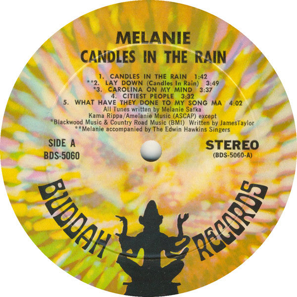 Melanie  - Candles In The Rain (LP) (VG) - Endless Media