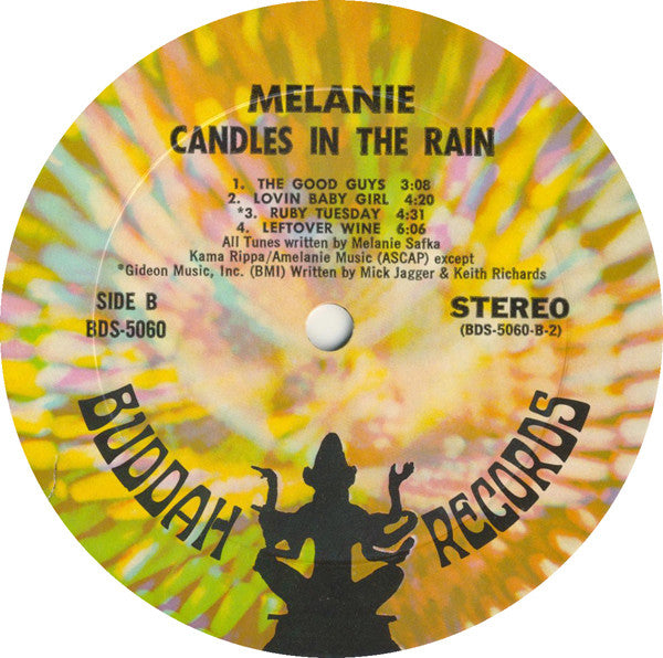 Melanie  - Candles In The Rain (LP) (VG) - Endless Media