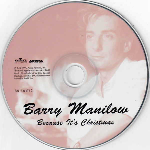Barry Manilow : Because It's Christmas (CD, Album)