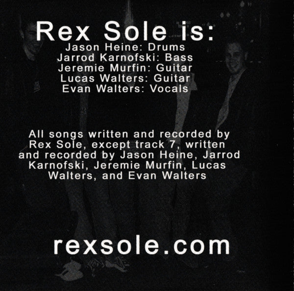 Rex Sole : Sole With Bone (CD, Album)