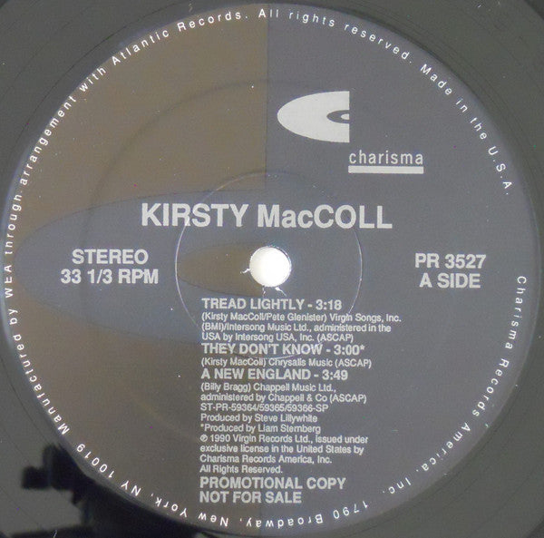 Kirsty MacColl : The Real MacColl (12", EP, Comp, Promo)