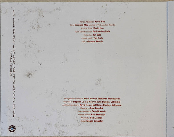 Kavin Hoo : Relaxing Christrmas Piano (CD, Album)