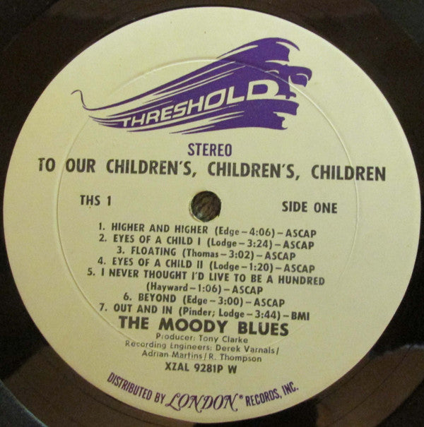 The Moody Blues : To Our Children's Children's Children (LP, Album, RP, W -)