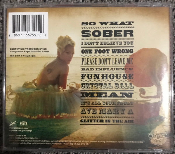P!nk : Funhouse (CD, Album)