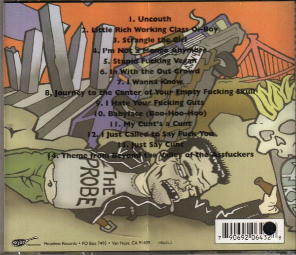 The Queers : Beyond The Valley... (CD, Album)