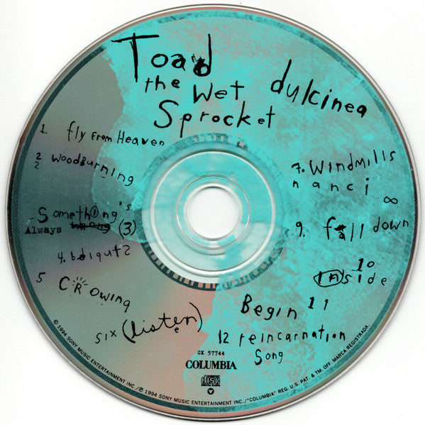 Toad The Wet Sprocket : Dulcinea (CD, Album)