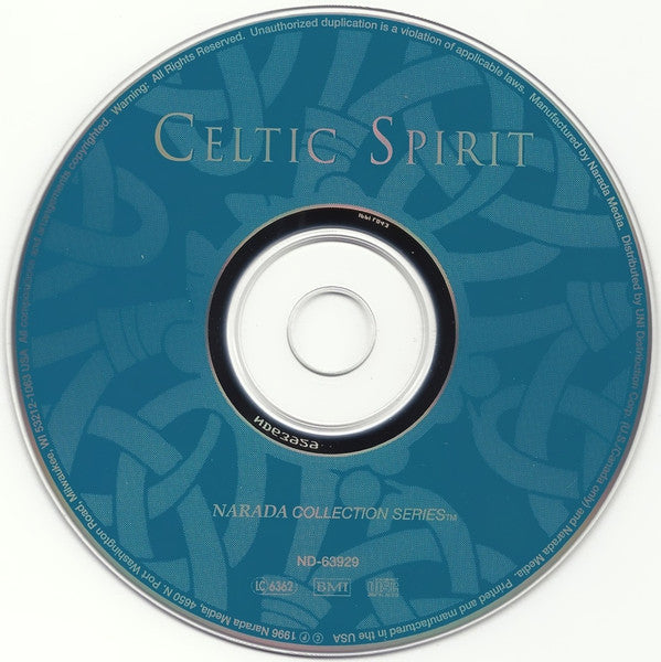 Various - Celtic Spirit (CD) (G+) - Endless Media