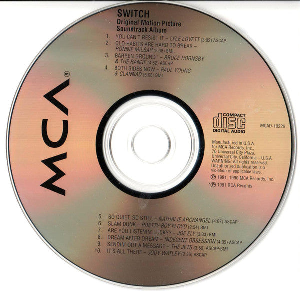 Various : Switch (Original Motion Picture Soundtrack) (CD, Comp)