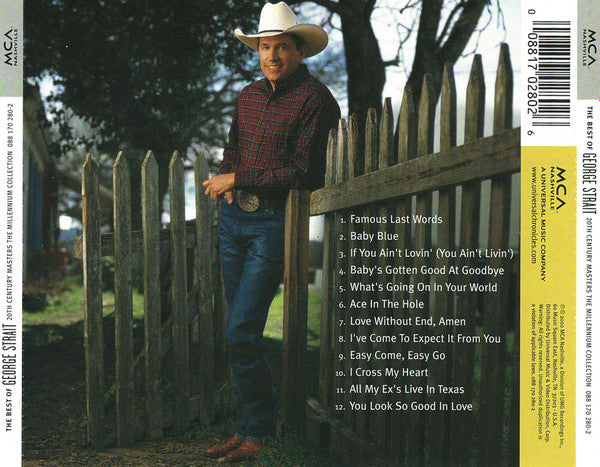 George Strait : The Best Of George Strait (CD, Comp, RM)