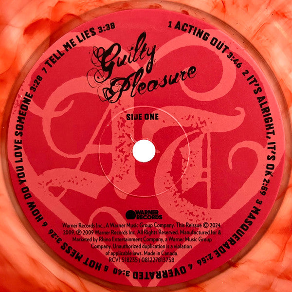 Ashley Tisdale : Guilty Pleasure (LP, Album, Ltd, RE, Red)