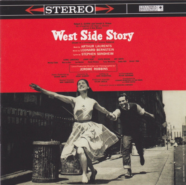 Leonard Bernstein / New York Philharmonic : West Side Story (Original Broadway Cast Recording) (CD, Album, RE, RM)