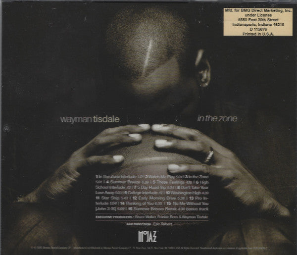 Wayman Tisdale : In The Zone (CD, Album, Club)