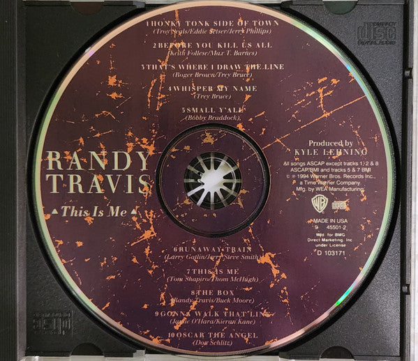 Randy Travis : This Is Me (CD, Album, Club)