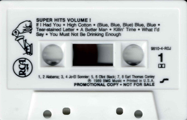 Various : Super Hits Volume I (Cass, Comp, Promo)