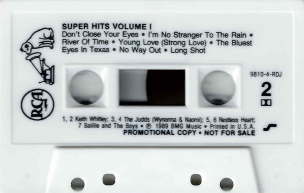 Various : Super Hits Volume I (Cass, Comp, Promo)