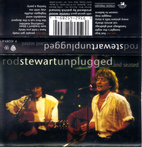 Rod Stewart With Special Guest Ron Wood : Unplugged ...And Seated (Cass, Album, HX )
