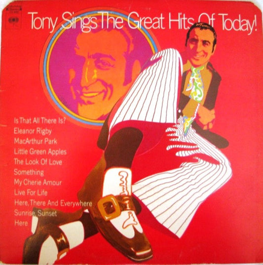 Tony Bennett : Tony Sings The Great Hits Of Today (LP, Album, RP)