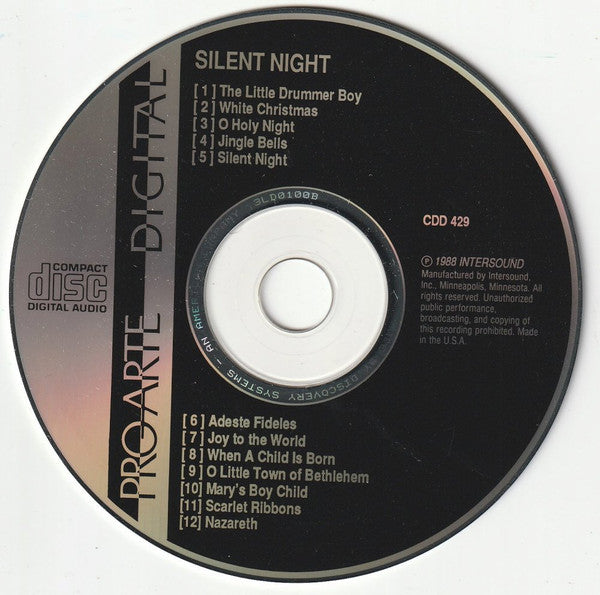 Frank Patterson : Silent Night (Christmas Favorites With) (CD, Album, RE)