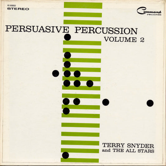 Terry Snyder And The All Stars : Persuasive Percussion Volume 2 (LP, Gat)
