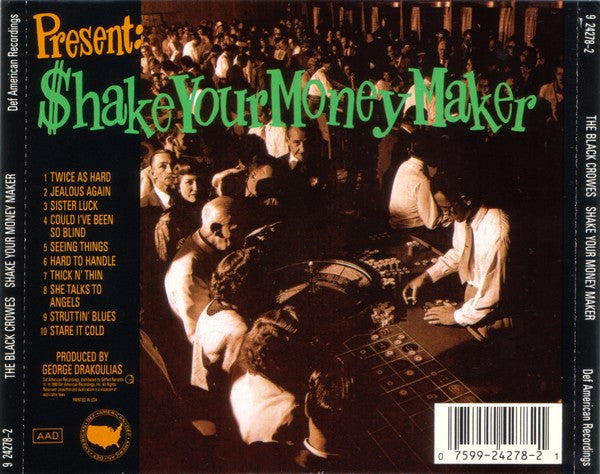 The Black Crowes : Shake Your Money Maker (CD, Album)
