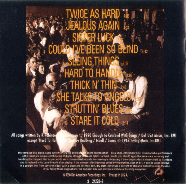 The Black Crowes : Shake Your Money Maker (CD, Album)