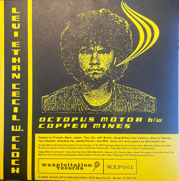 Leviethan Cecil, Clock (13) : Octopus Motor b/w Copper Mines (7")