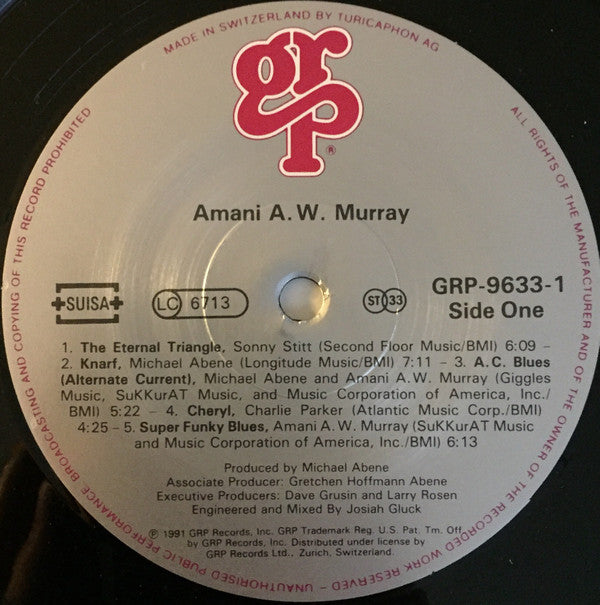 Amani A. W.-Murray : Amani A. W.-Murray (LP, Album)