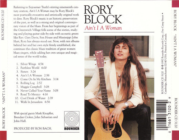 Rory Block : Ain't I A Woman (CD, Album)