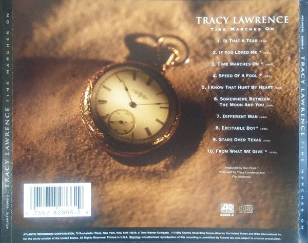 Tracy Lawrence : Time Marches On (CD, Album, SRC)