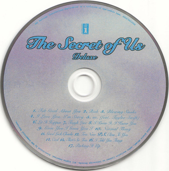 Gracie Abrams : The Secret Of Us (Deluxe) (CD, Album, Dlx)