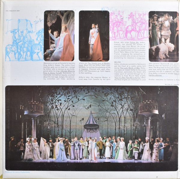 Richard Burton (2), Julie Andrews - Alan Jay Lerner, Frederick Loewe : Camelot (LP, Album, Gat)