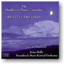 Ludwig van Beethoven, Russell Sherman, James Bolle, Monadnock Music Festival Orchestra : The Beethoven Piano Concertos, Live at Monadnock (3xCD, Comp)