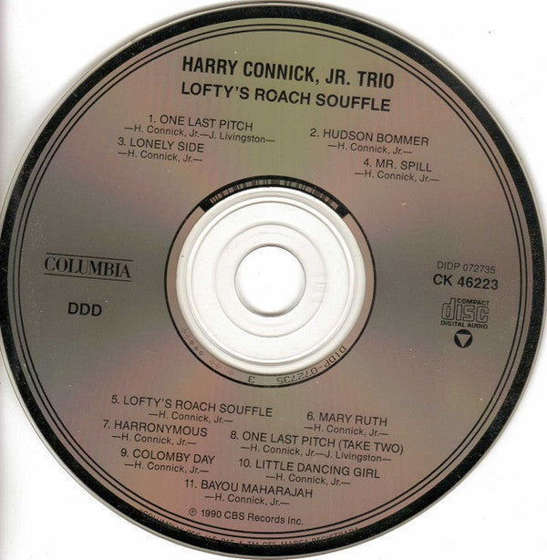 Harry Connick, Jr. Trio : Lofty's Roach Soufflé (CD, Album, DAD)