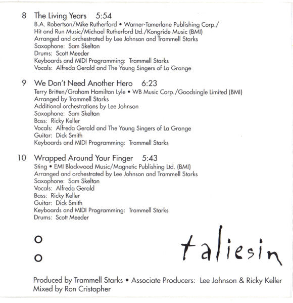 The Taliesin Orchestra : Anthem (2xCD, Album)