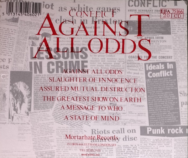 Conflict (2) : Against All Odds (CD, Album)
