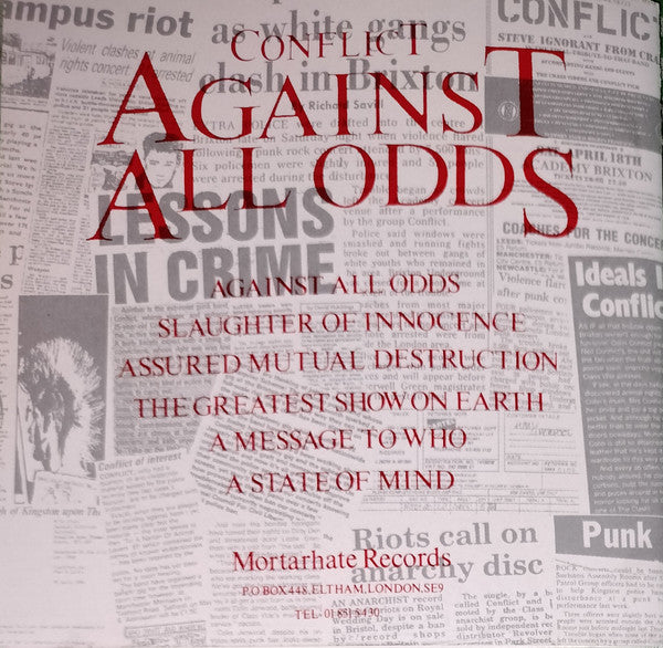 Conflict (2) : Against All Odds (CD, Album)