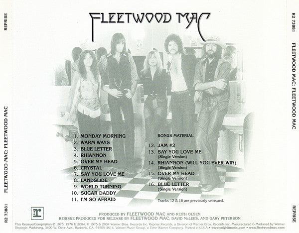Fleetwood Mac : Fleetwood Mac (CD, Album, RE, RM)
