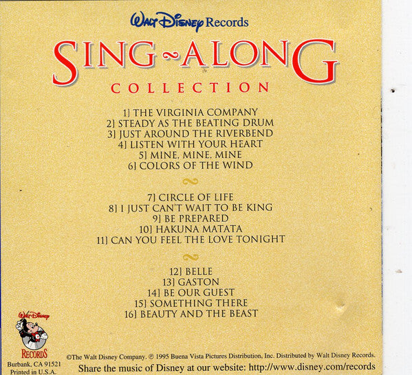 Various : Sing-Along Collection (CD, Comp)