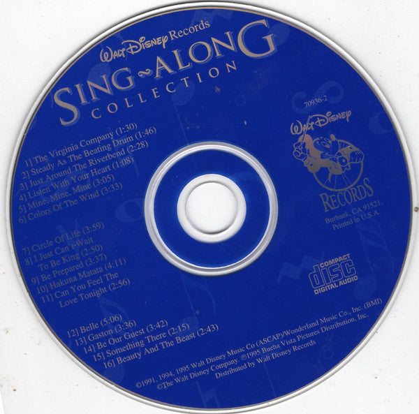 Various : Sing-Along Collection (CD, Comp)
