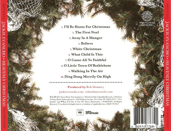 Jackie Evancho : Heavenly Christmas (CD, Album)