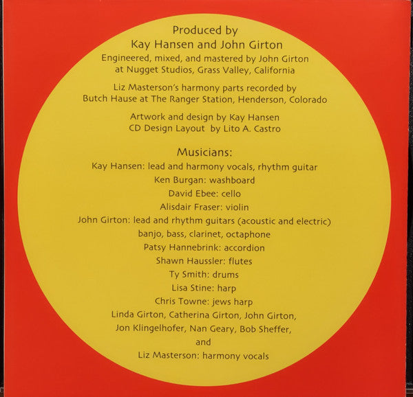 Kay Hansen (2) : Mellow Mountain Moon (CD, Album)