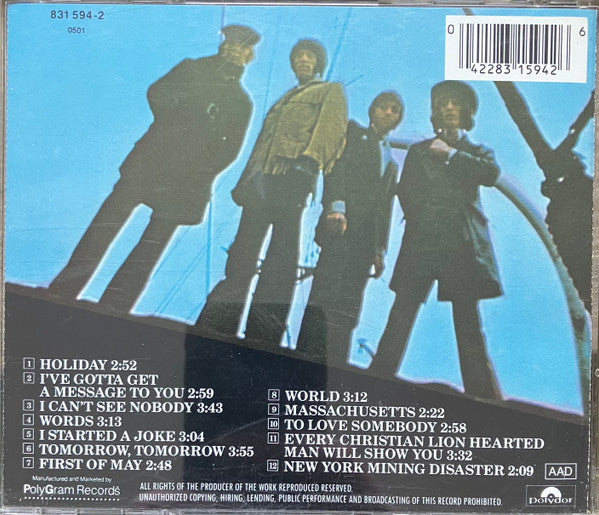 Bee Gees : Best Of Bee Gees, Vol. 1 (CD, Comp, RE)