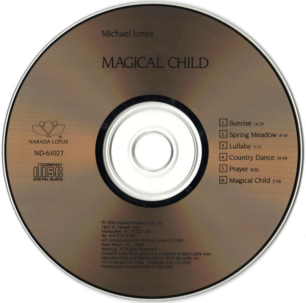 Michael Jones : Magical Child (CD, Album)
