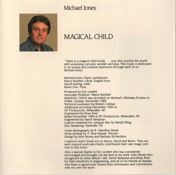 Michael Jones : Magical Child (CD, Album)